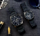 Unisex Chronograph Armani Couple Watch